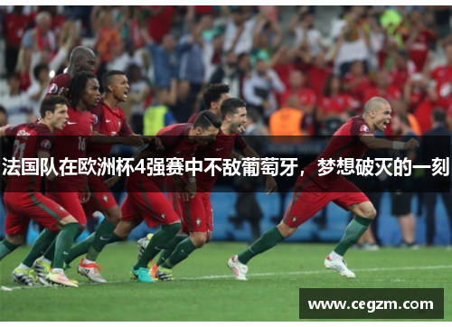 法国队在欧洲杯4强赛中不敌葡萄牙，梦想破灭的一刻
